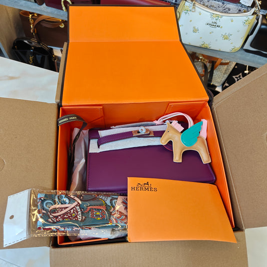 HRMS Mini Kelly- Purple (Ultra Premium Double Box)