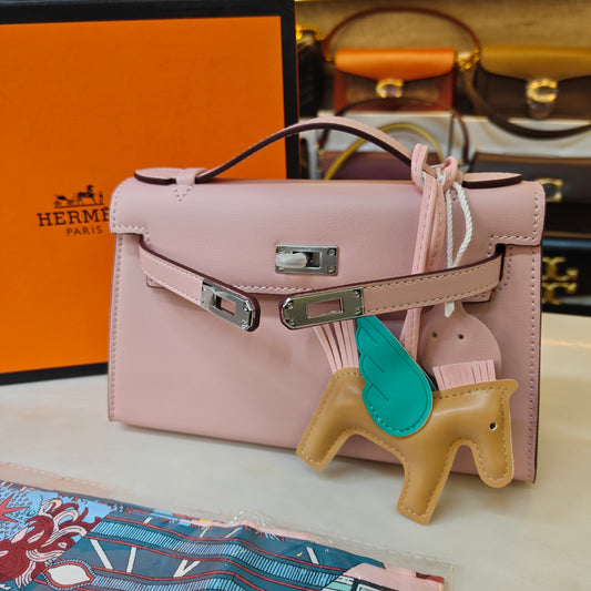 HRMS Mini Kelly- Pink (Ultra Premium Double Box)