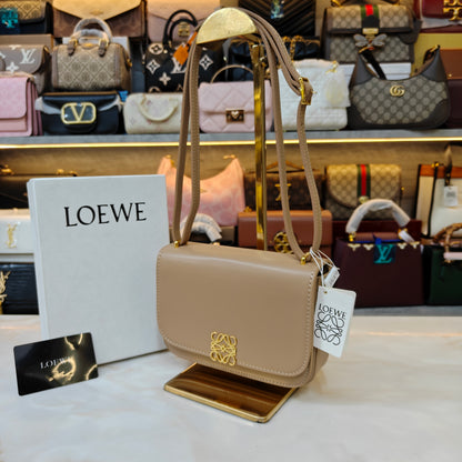 LW Goya Silk Handbag - Beige (Ultra Premium)