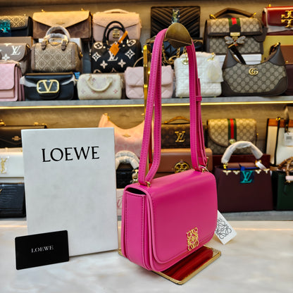 LW Goya Silk Handbag - Hot Pink (Ultra Premium)