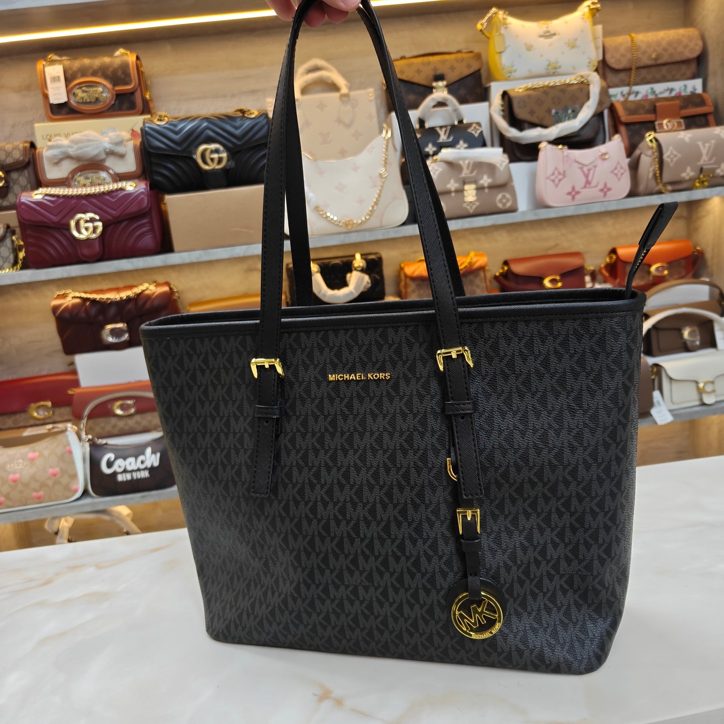 MK Large Tote - Black