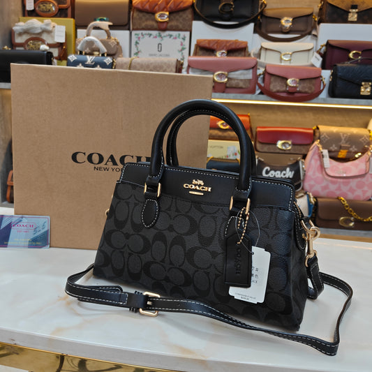 CH Darcie Satchel Bag - Black