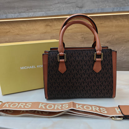 MK Satchel - Coffee Tan