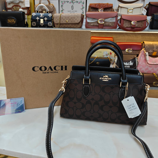 CH Darcie Satchel Bag - Coffee