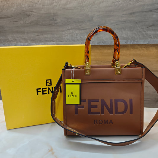 FND Mini Tote - Tan (With Box)