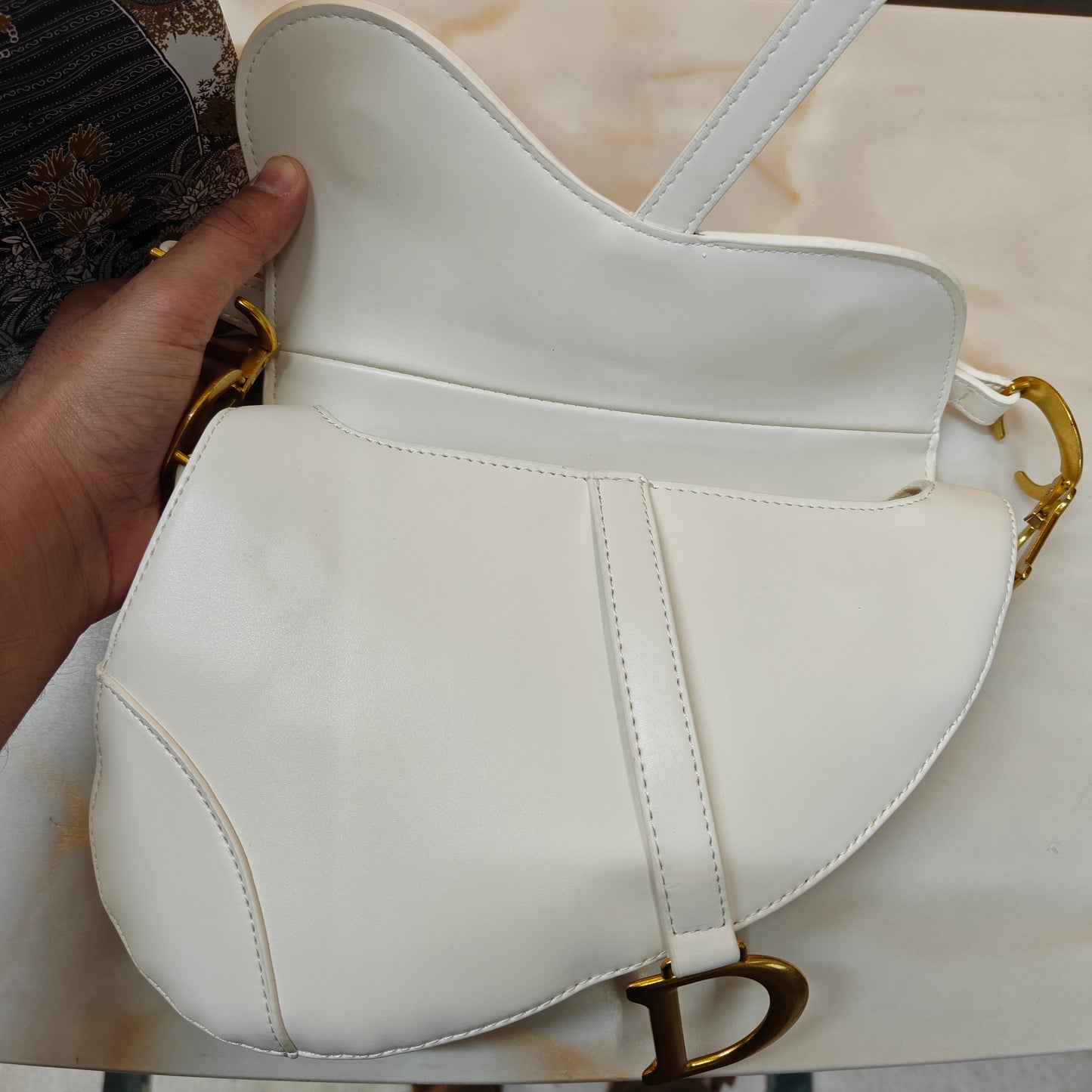 CD - Saddle (Plain White)