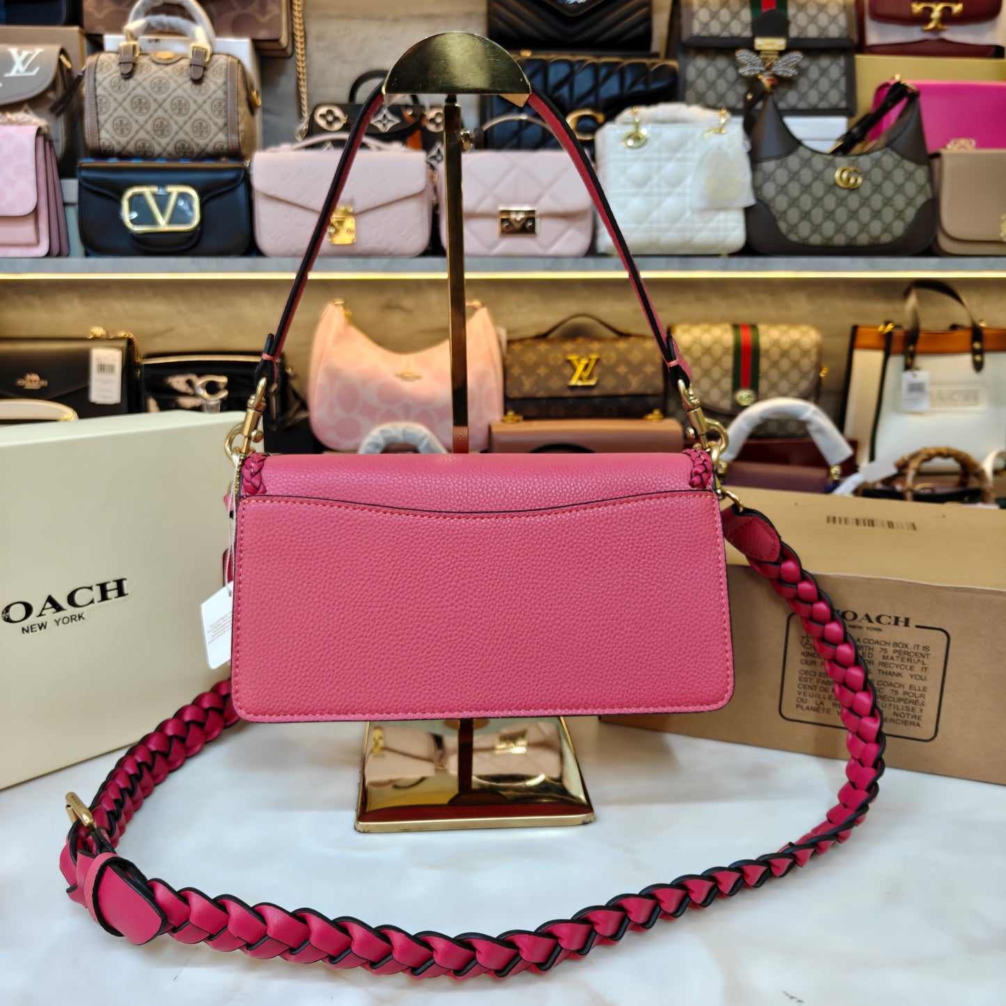 TABBY SHOULDER BAG 26 Limited Edition - Ultra Premium Pink Colour