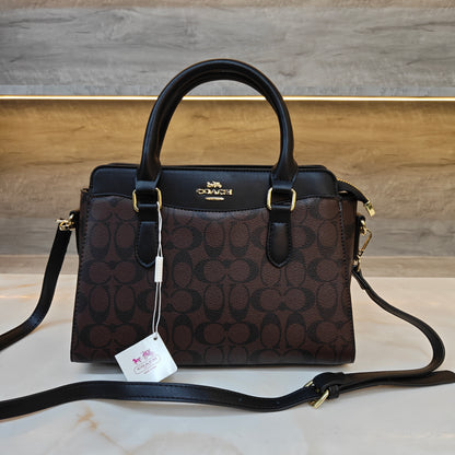 CH Satchel Bag (Coffee Black)