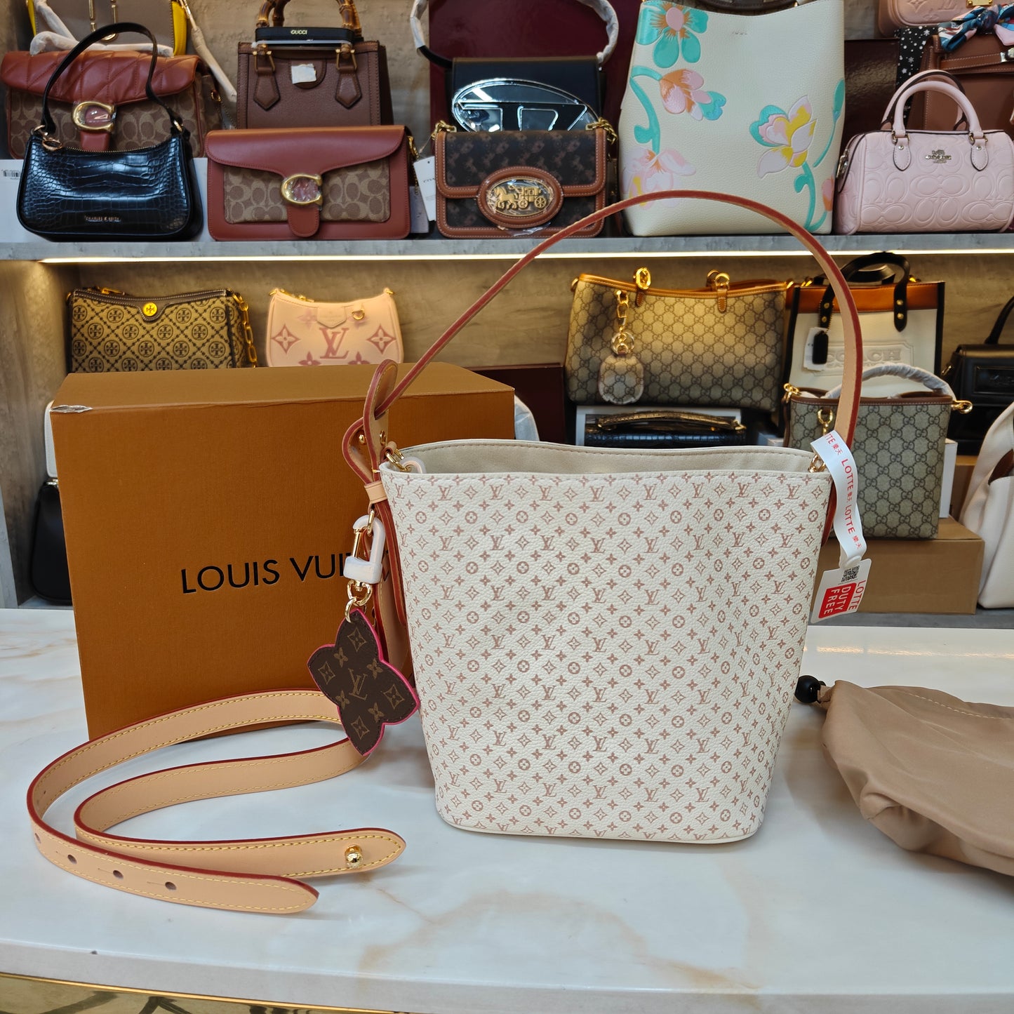 LV9 All in Bucket Bag (Ultra Premium Double Box)