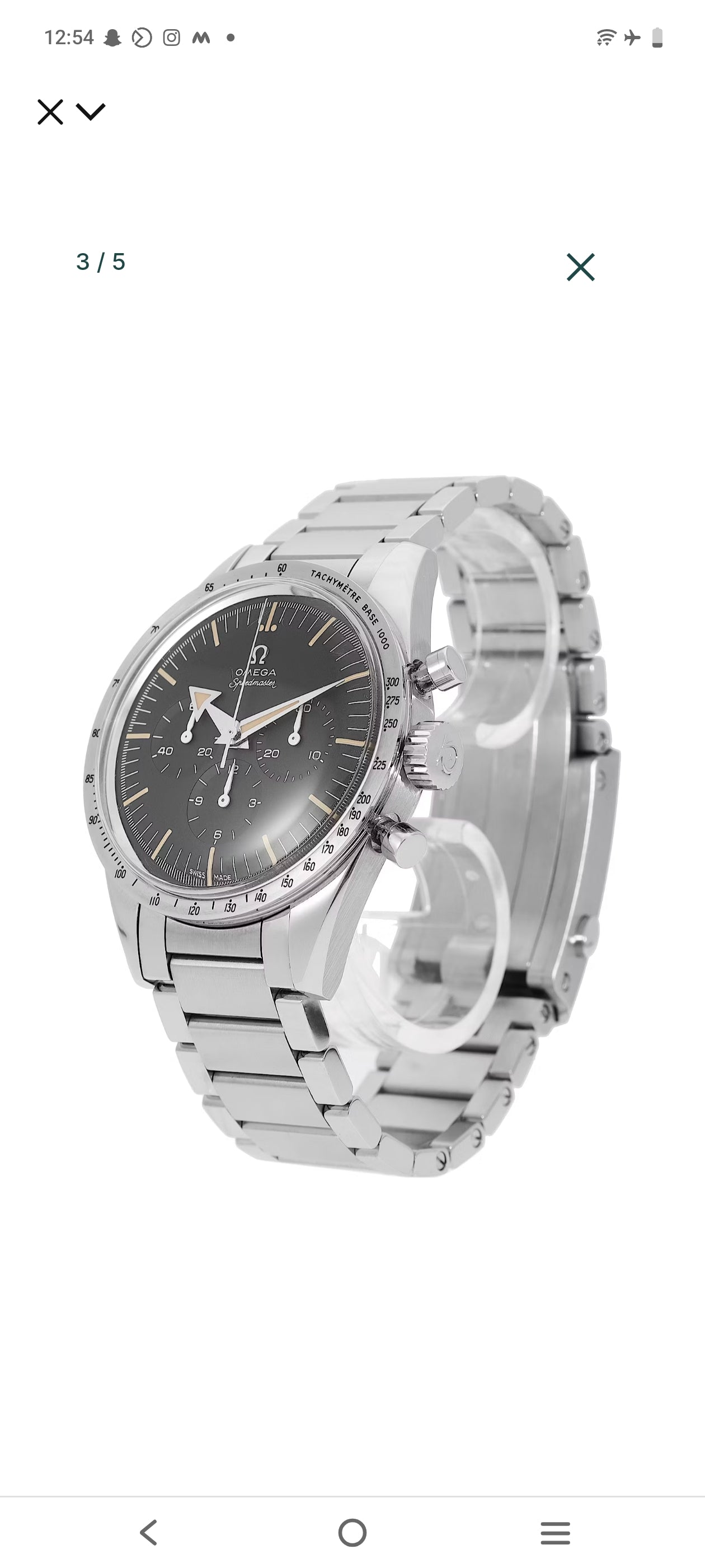 OG Speedmaster Broad Arrow