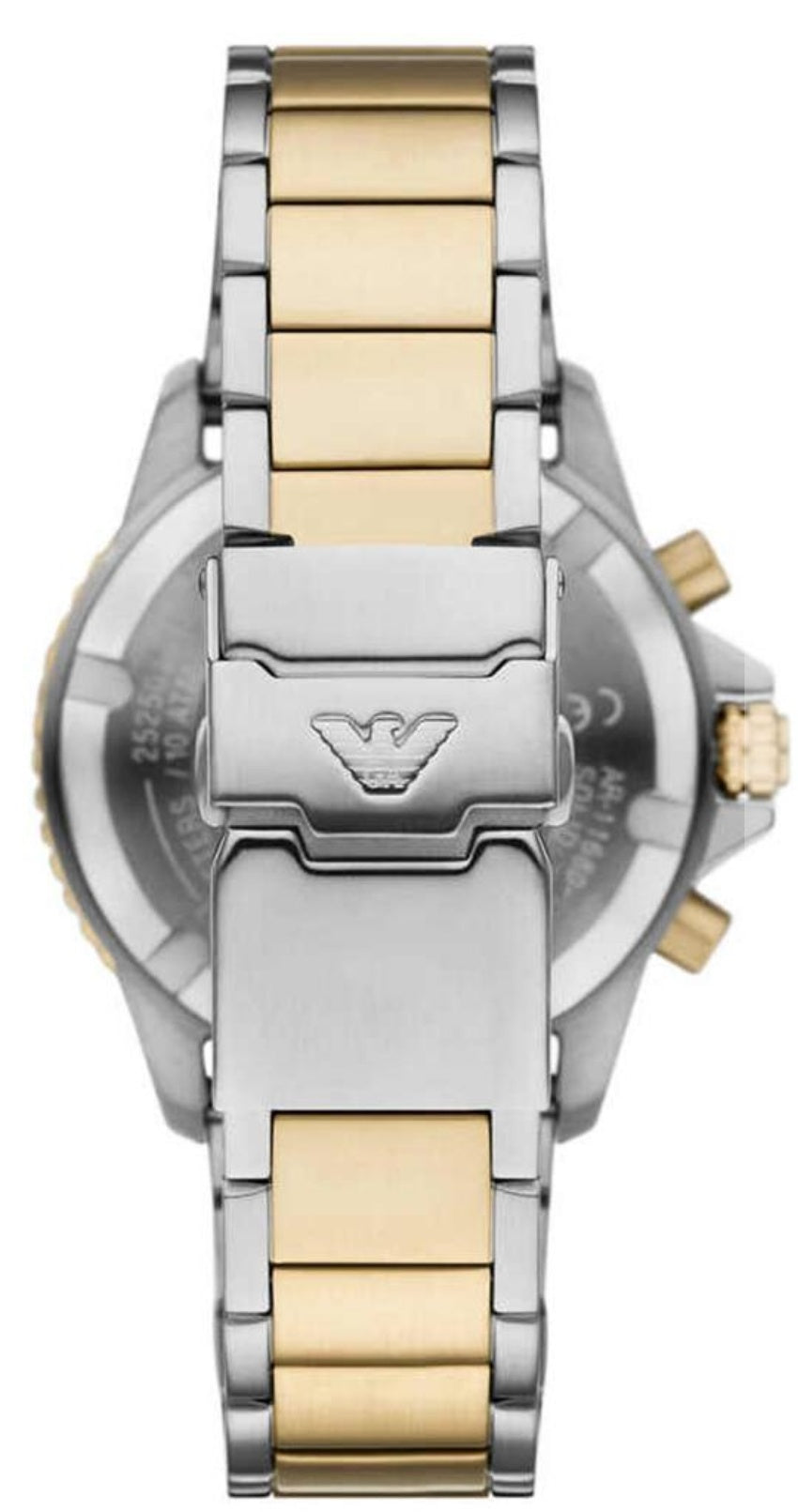 E A Analog Black Dial Men's Watch