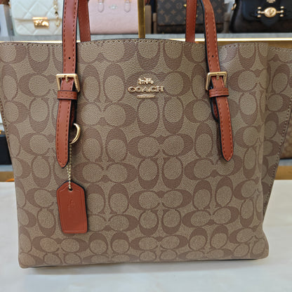 CH Mollie 3 Partition Tote Bag - Tan Apricot