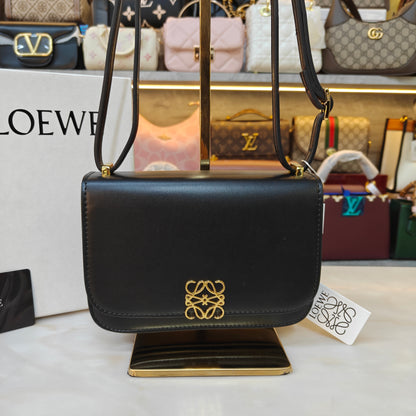 LW Goya Silk Handbag - Black (Ultra Premium)