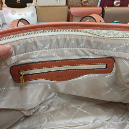 MK Large Tote - White Colour