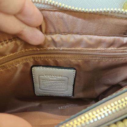 CH44 - Satchel Bag (Beige Colour)