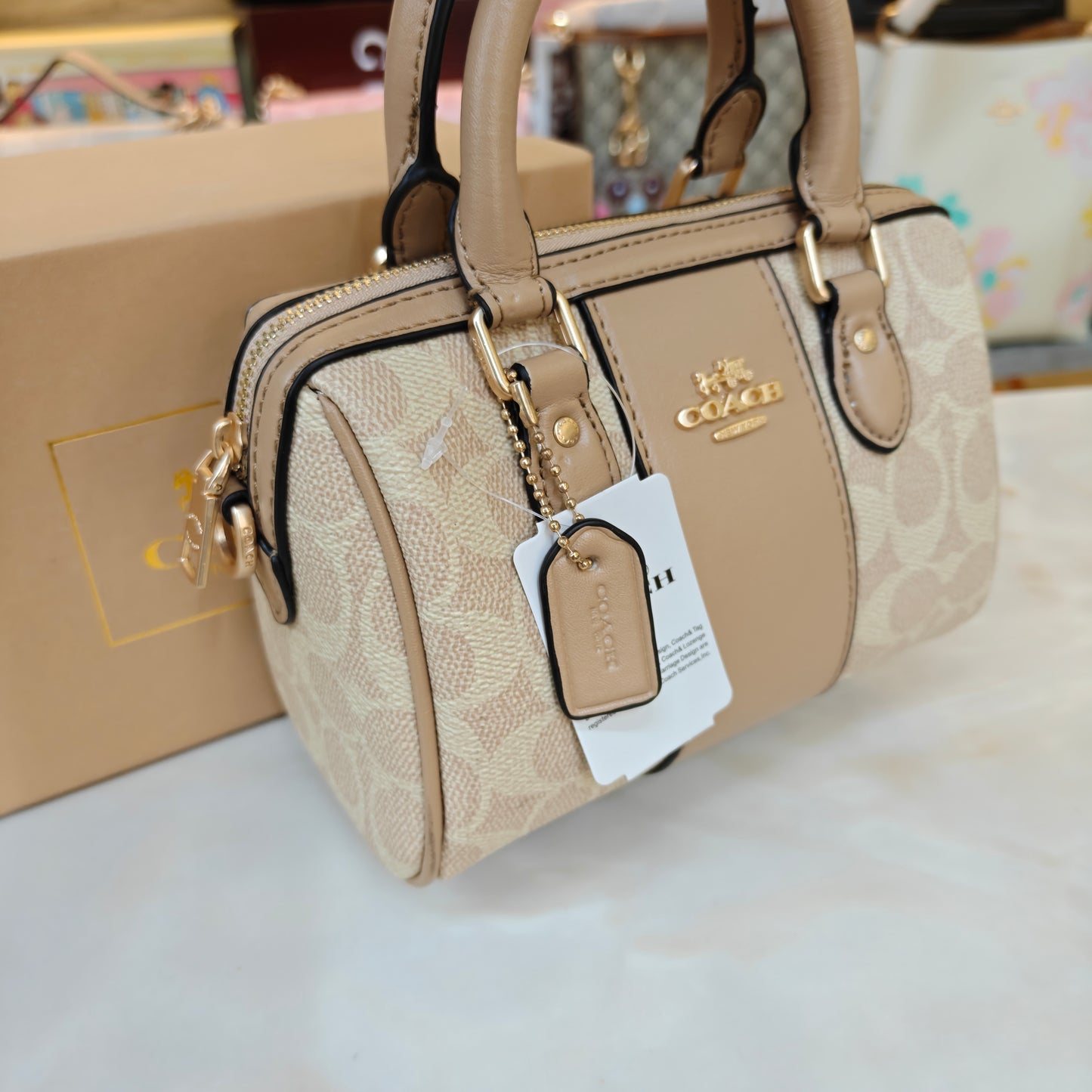 CH Speedy Crossbody Satchel - Light Apricot