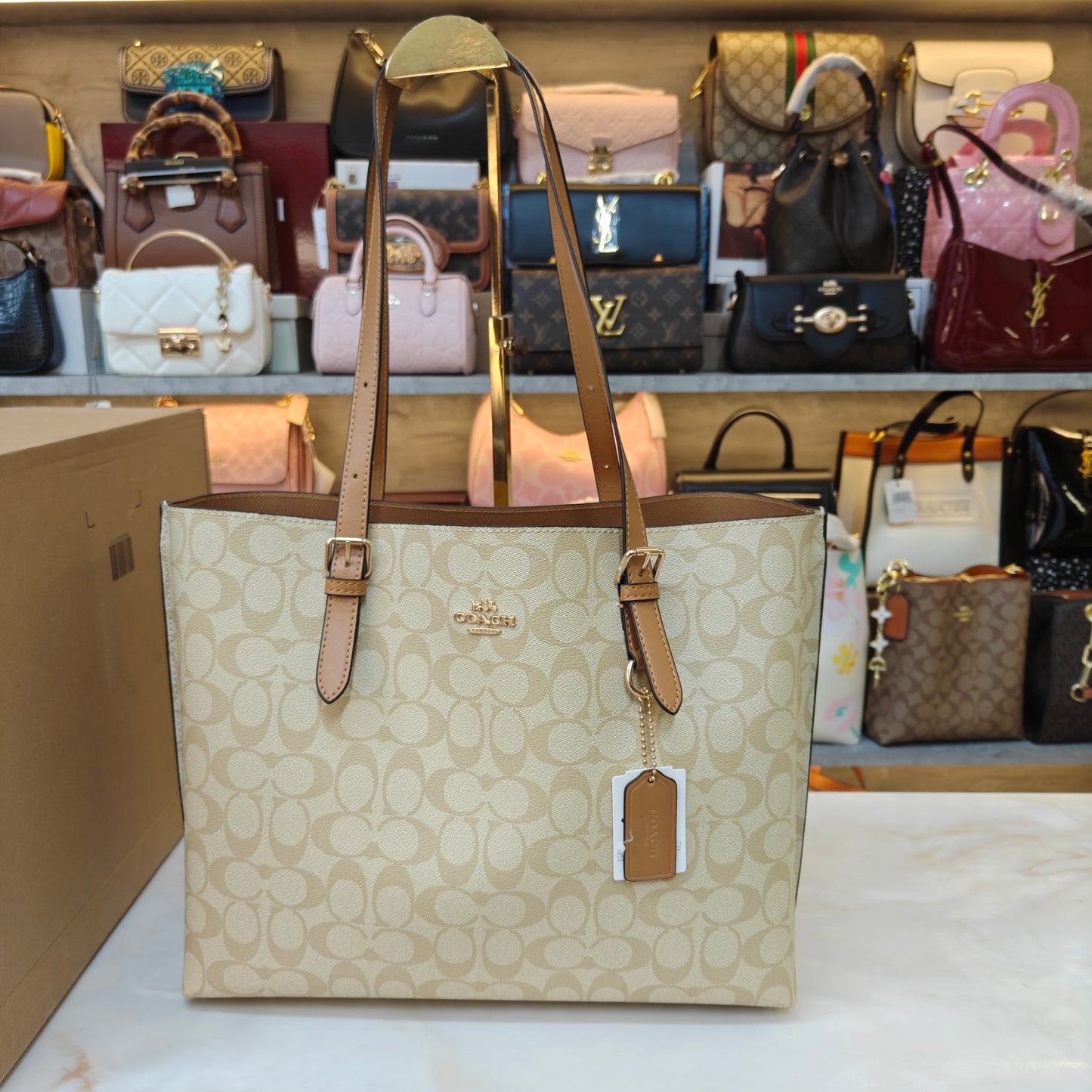 COCH Mollie 3 Partition Tote Bag (With Box Ultra Premium)