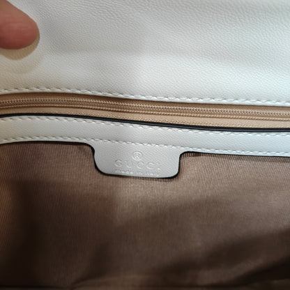 GG Marmont Medium Size (White)