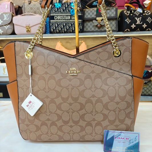 CH Tote Bag Ultra Premium - Tan Apricot