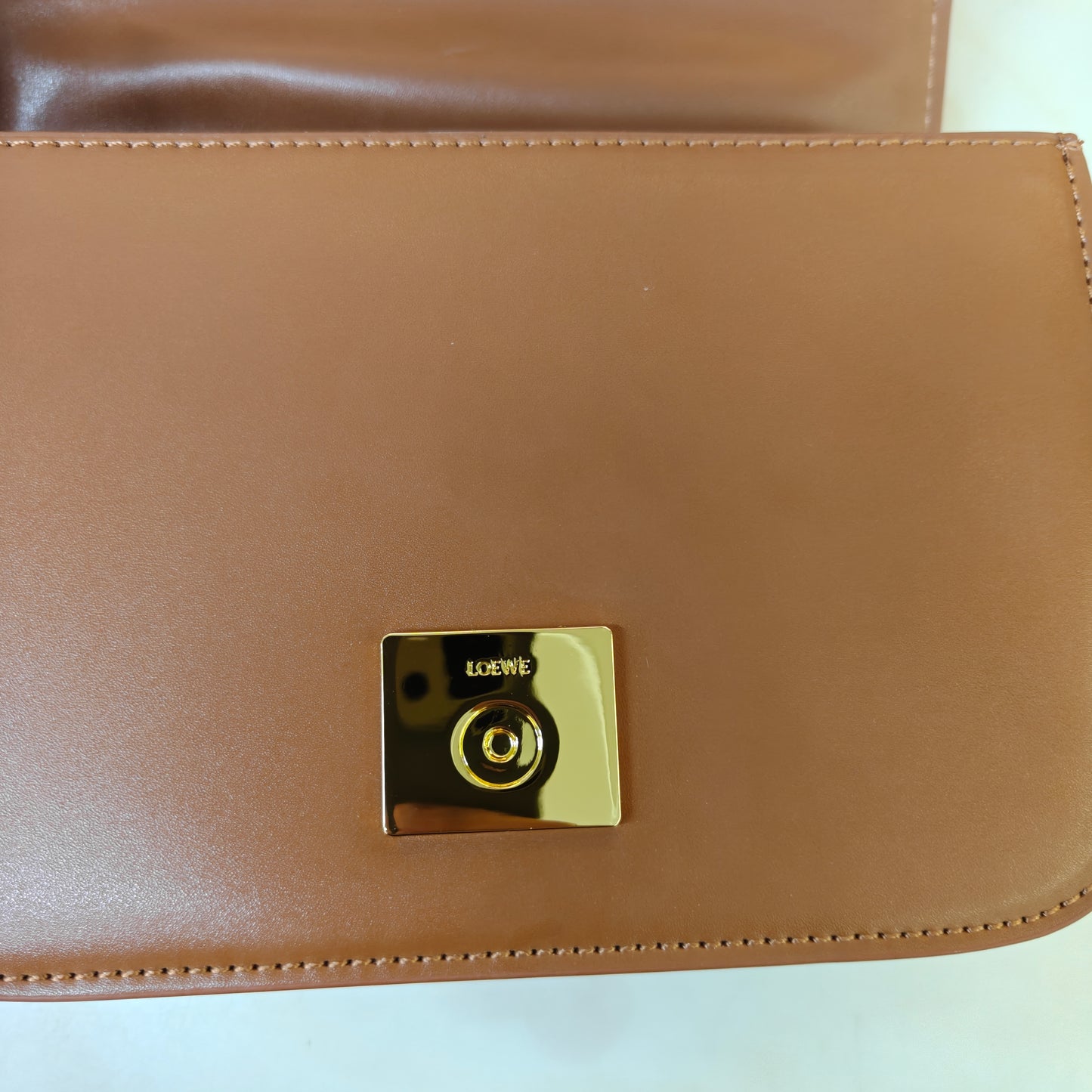 LW Goya Silk Handbag - Brown (Ultra Premium)