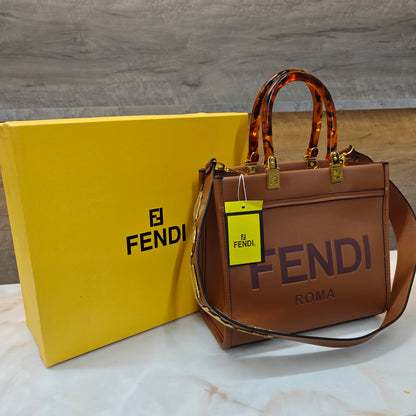 FND Mini Tote - Tan (With Box)