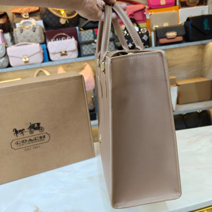 CH Maggie Tote Bag - Ultra Premium with Box (All Beige)