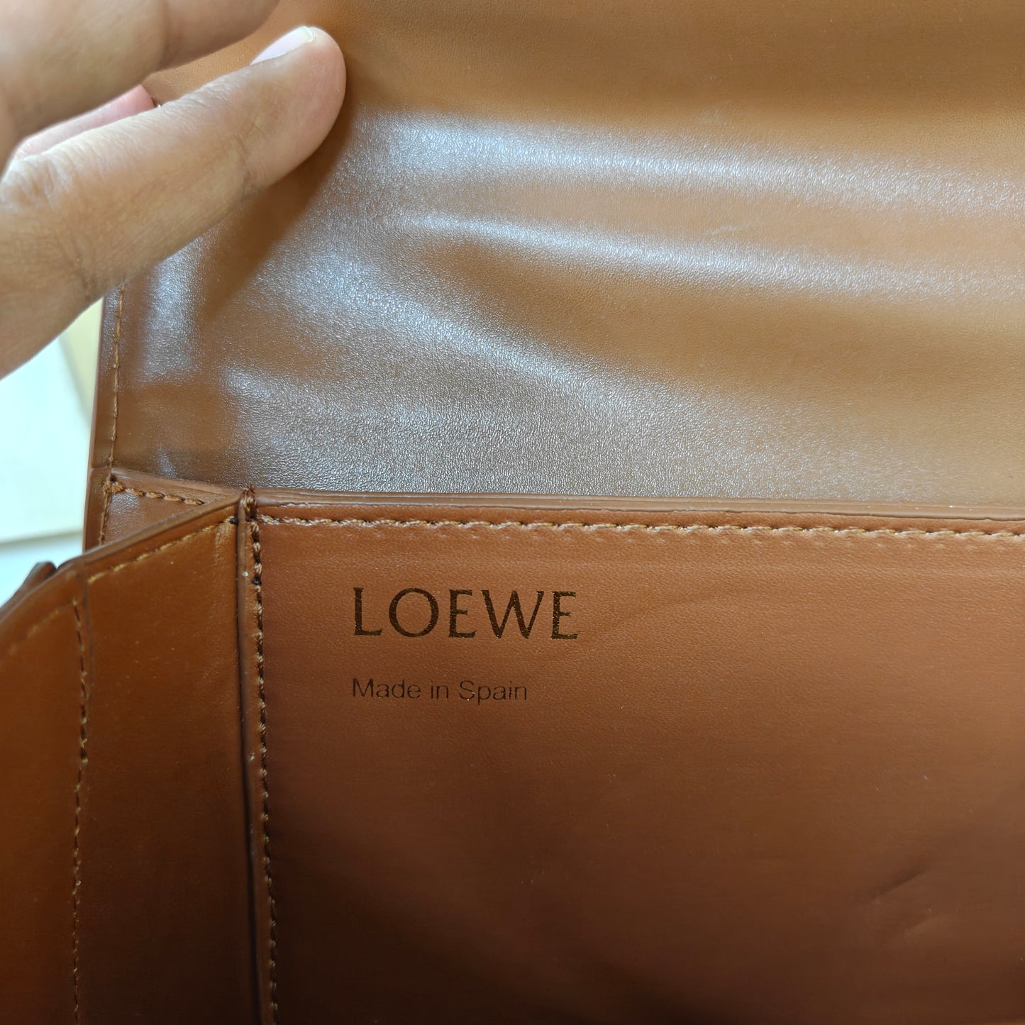 LW Goya Silk Handbag - Brown (Ultra Premium)