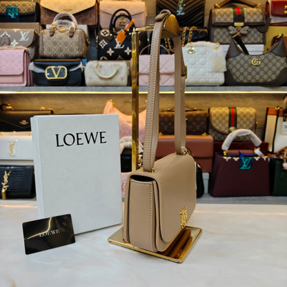 LW Goya Silk Handbag - Beige (Ultra Premium)