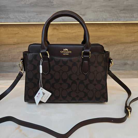 CH Satchel Bag (Coffee Colour)