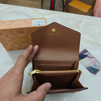 CH Mini Wallet - Coffee Apricot