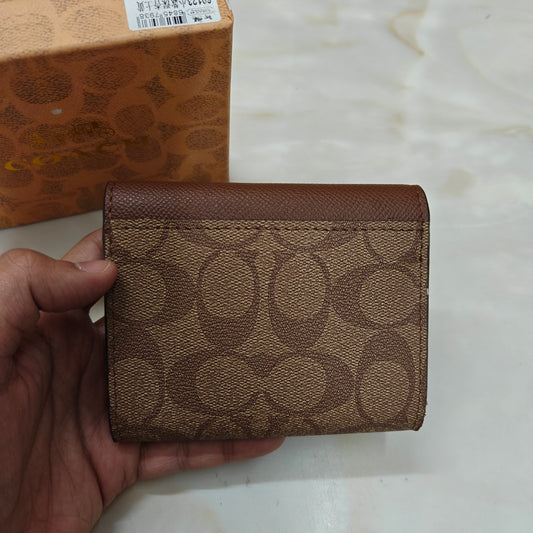 CH Mini Wallet - Coffee Apricot