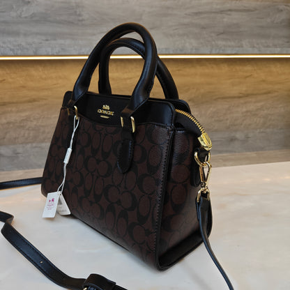 CH Satchel Bag (Coffee Black)