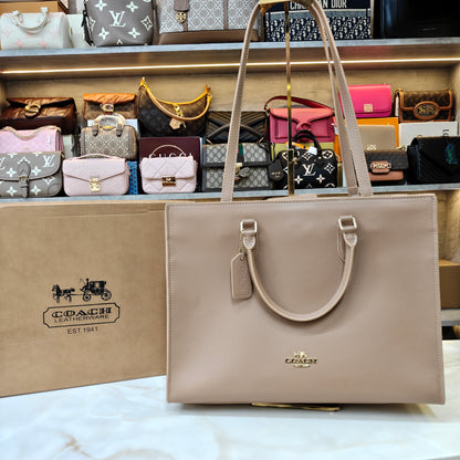 CH Maggie Tote Bag - Ultra Premium with Box (All Beige)