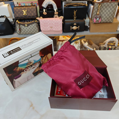 GG Diana Crossbody Bag (Double Box Packaging) - Red Trim