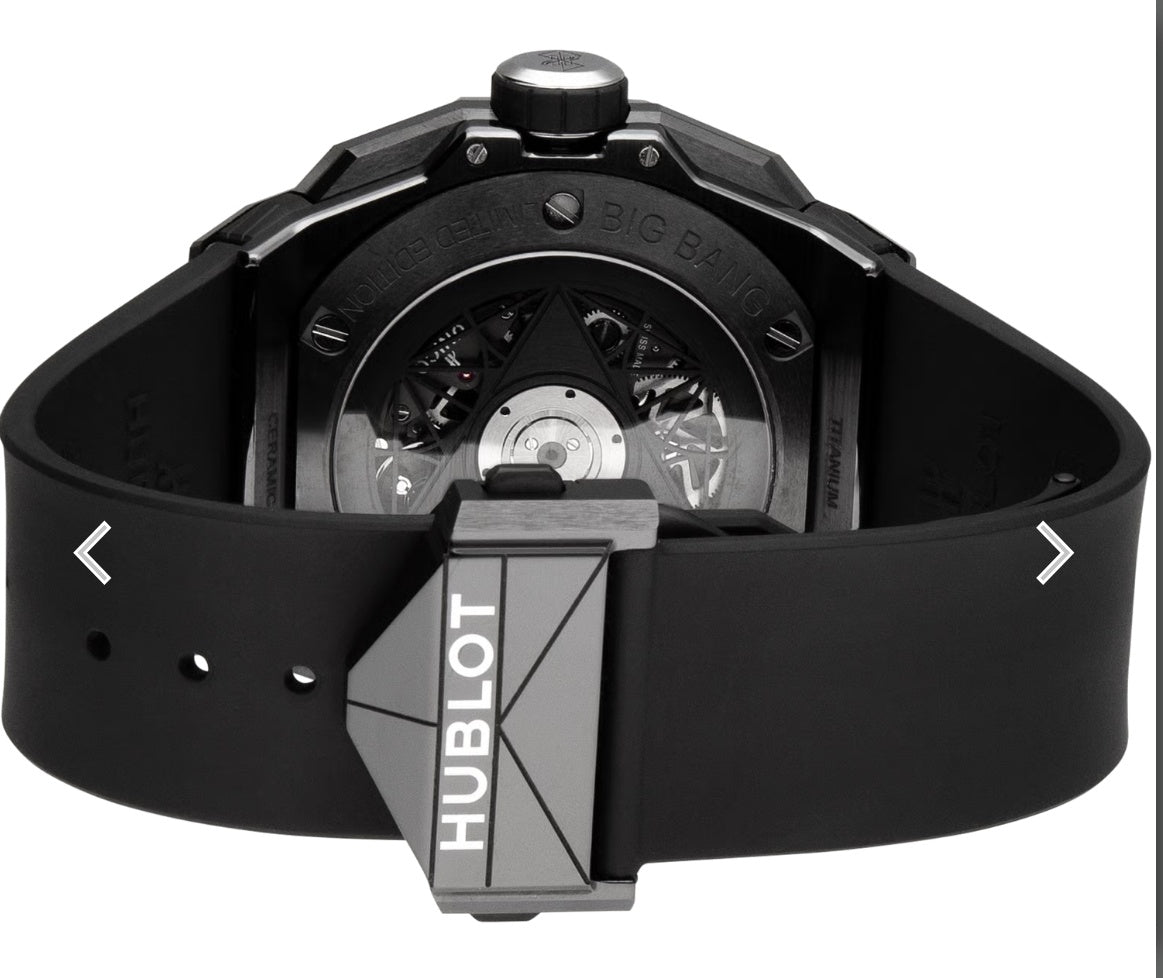 HB Futuristic multi-layered Geometric dial