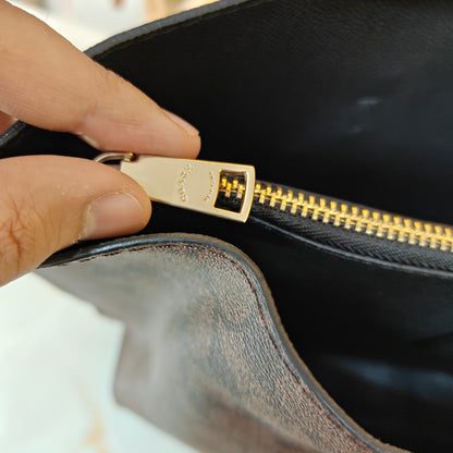 CH Mollie 3 Partition Tote Bag - Coffee