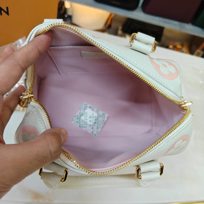LV Speedy Bandoulière - Cream Pink (Ultra Premium)