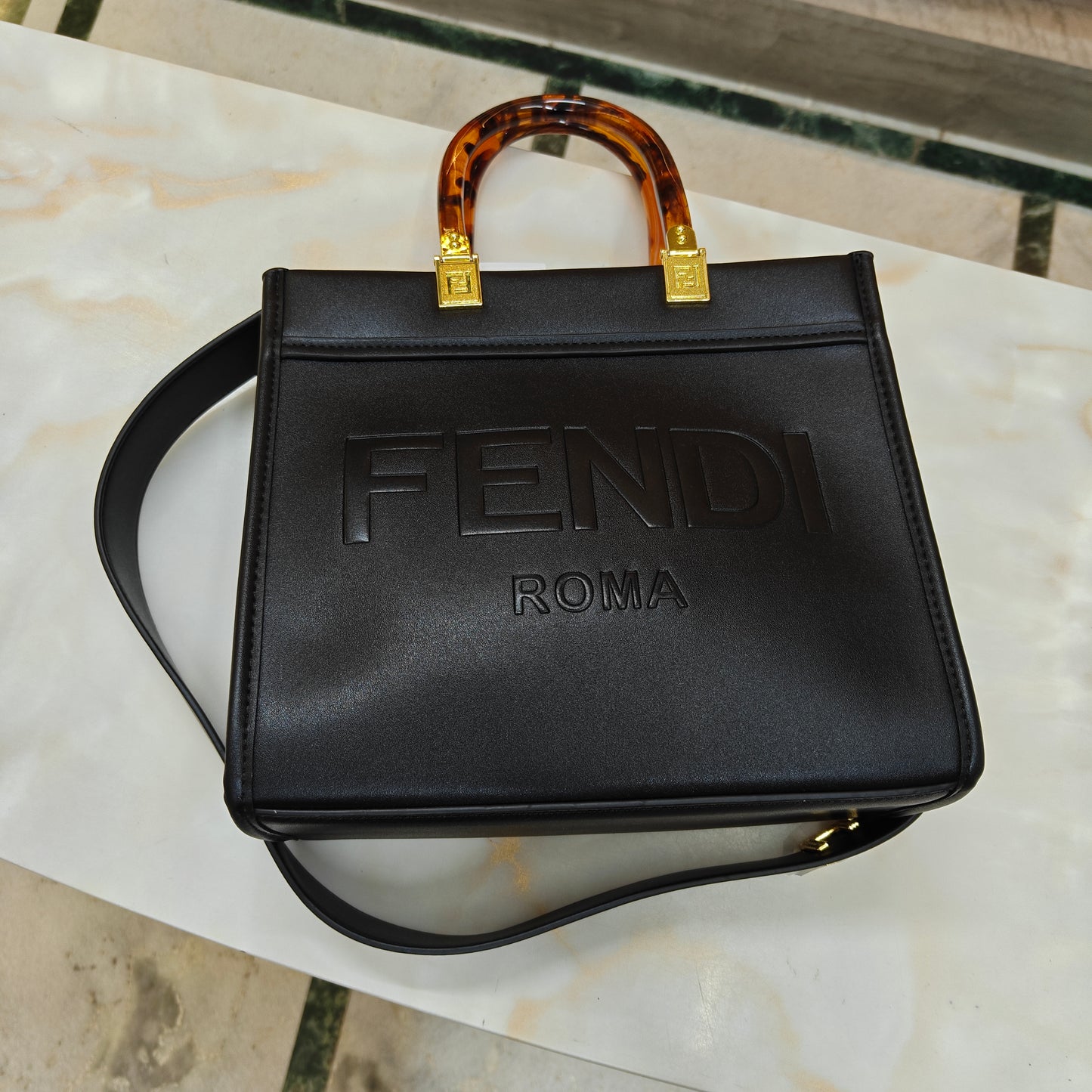 FND Mini Tote - Black (With Box)