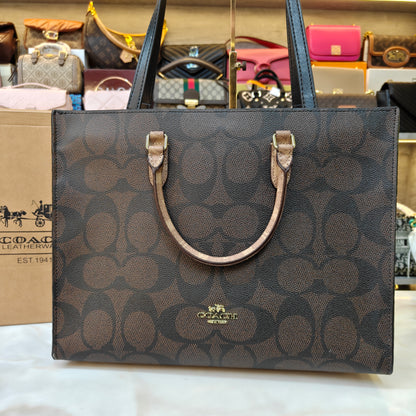CH Maggie Tote Bag Ultra Premium with Box (Chocolate)