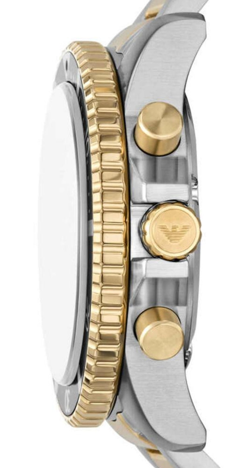 E A Analog Black Dial Men's Watch