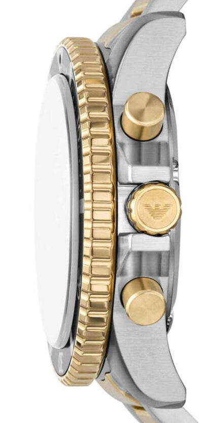 E A Analog Black Dial Men's Watch