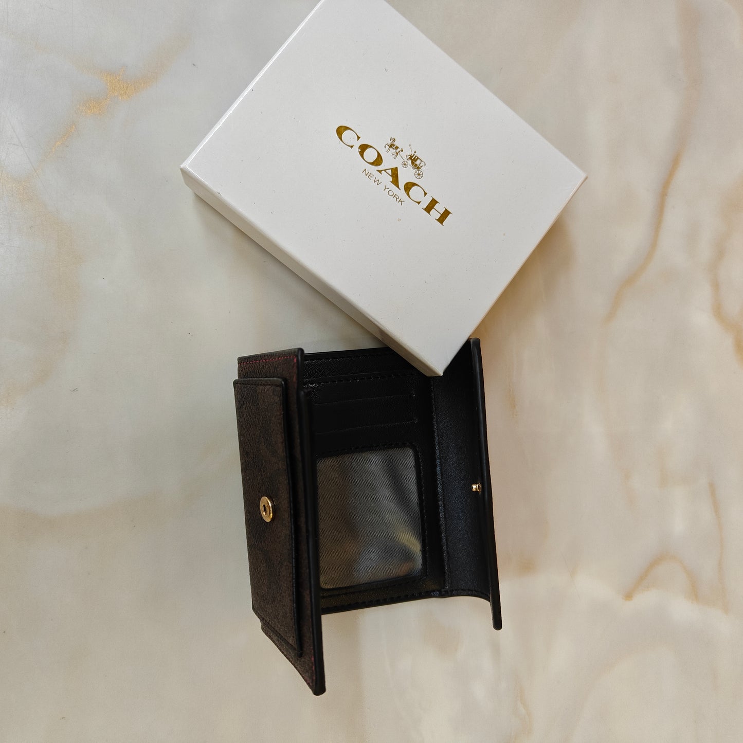 CH 2 Fold Mini Wallet - Pink