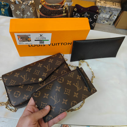 LV222 - Sling - Coffee Monogram 3 in 1