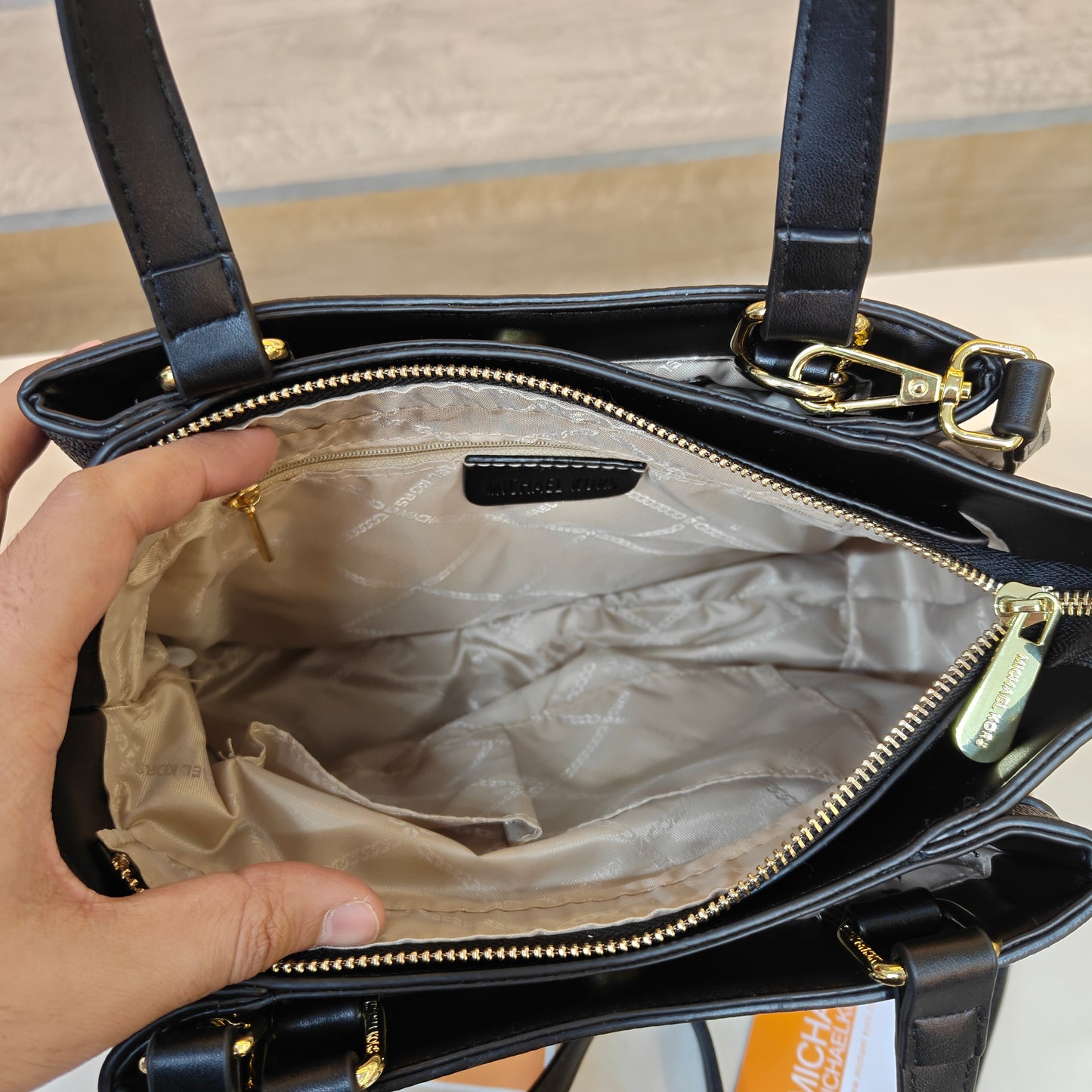 MK45 - Satchel Bag (Black)