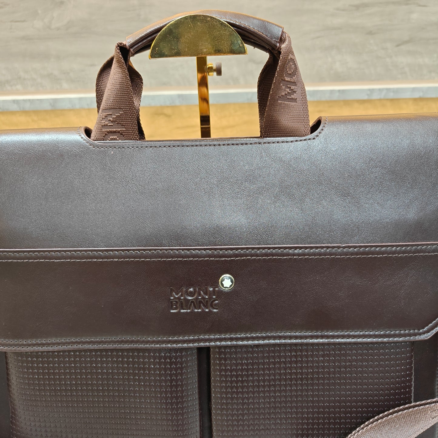 MB Laptop Bag - Coffee Colour (Large Size)