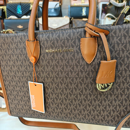 MK Mirella Tote Bag - Tan Coffee