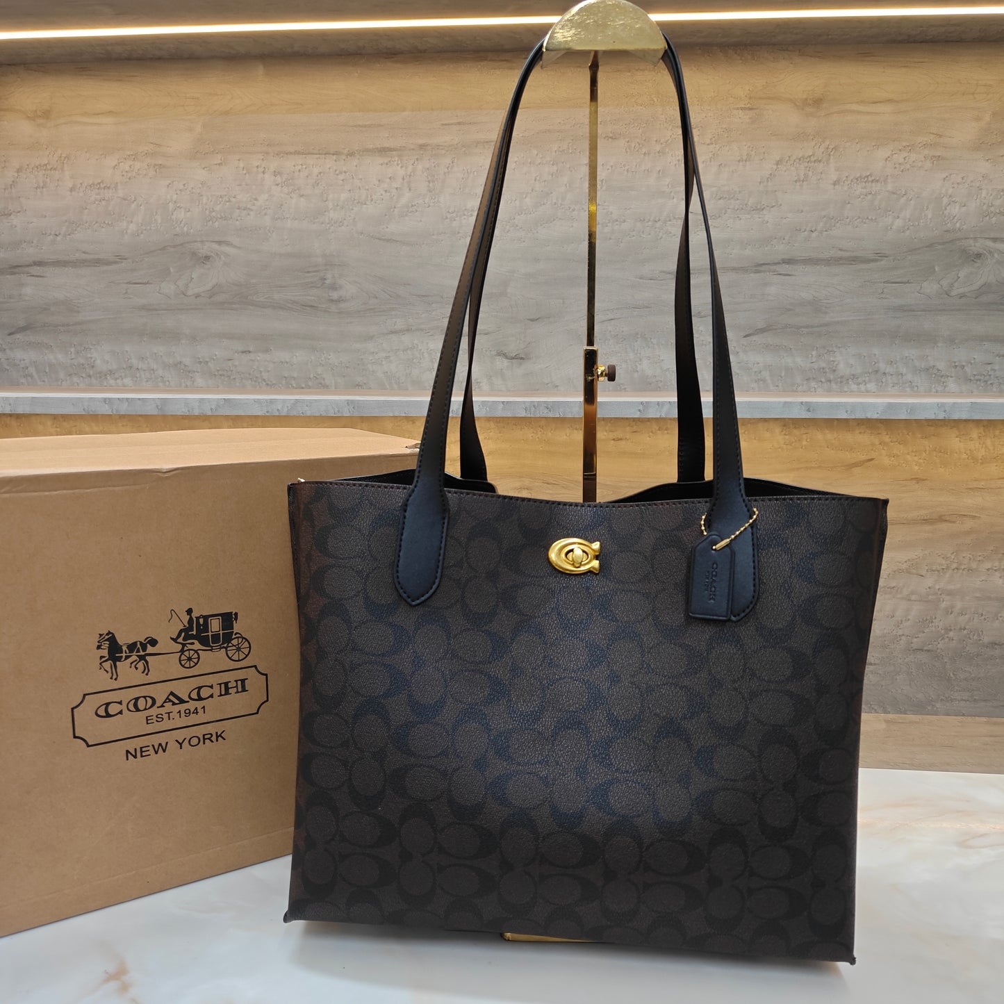 CH Willow Bag- Large (Coffee)