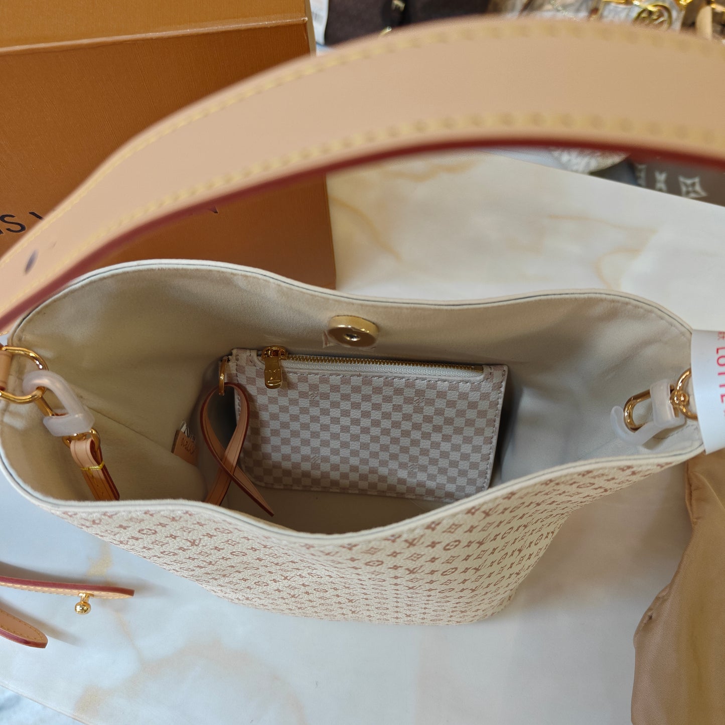LV9 All in Bucket Bag (Ultra Premium Double Box)