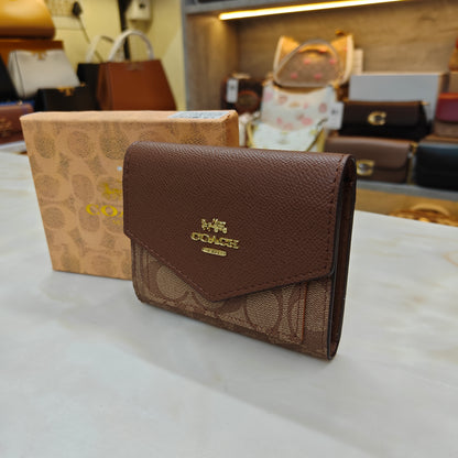 CH Mini Wallet - Coffee Apricot