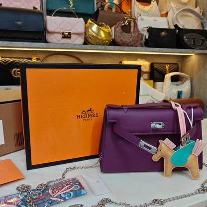 HRMS Mini Kelly- Purple (Ultra Premium Double Box)
